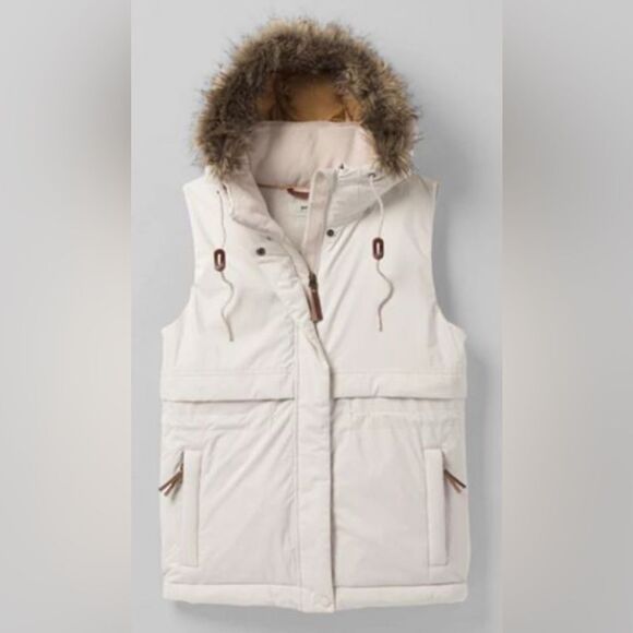Prana Banajerra Vest With Hood Size Medium NWT - Picture 1 of 9
